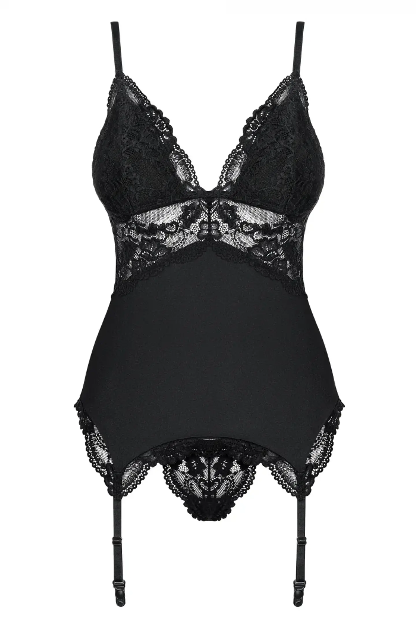 Corset Negro + Tanga  3