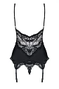 Corset Negro + Tanga  - Miniatura 4