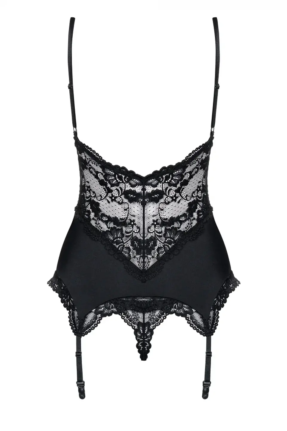 Corset Negro + Tanga  4