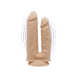 Vibrador Dildo Realístico Doble Model 1  Color Piel 7