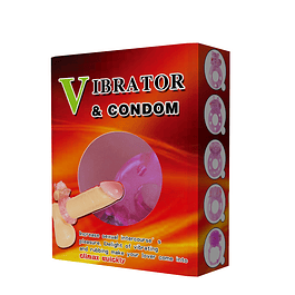 Kit Anillo Vibrador + Condón 