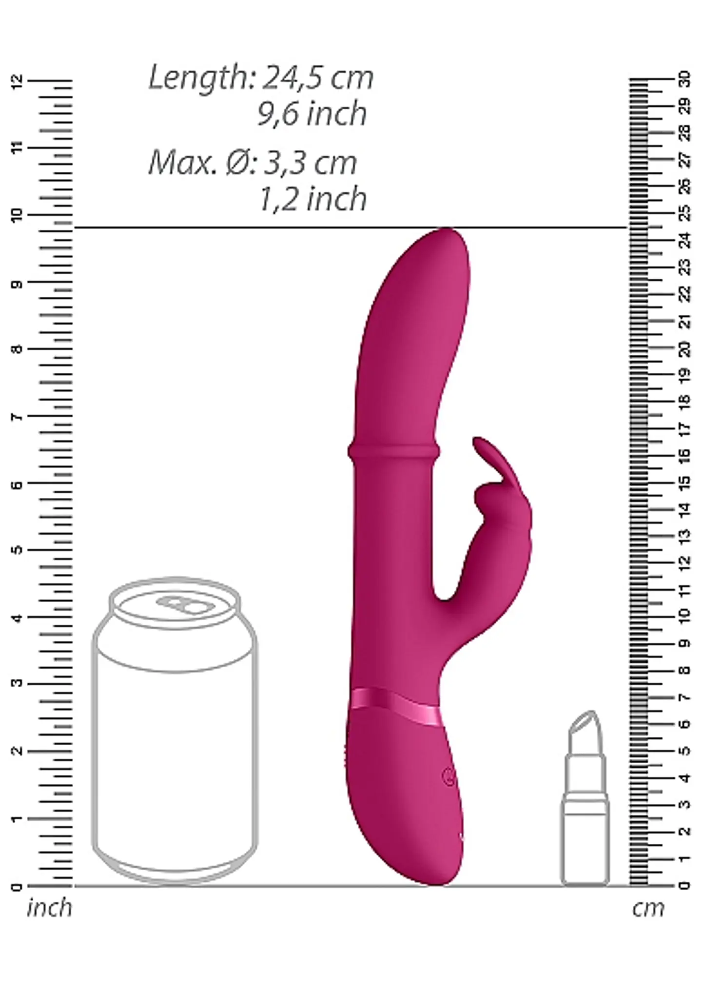 Vibrador Halo Rabbit 3 motores 4