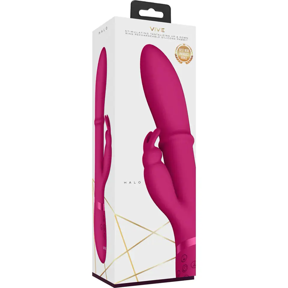 Vibrador Halo Rabbit 3 motores 5