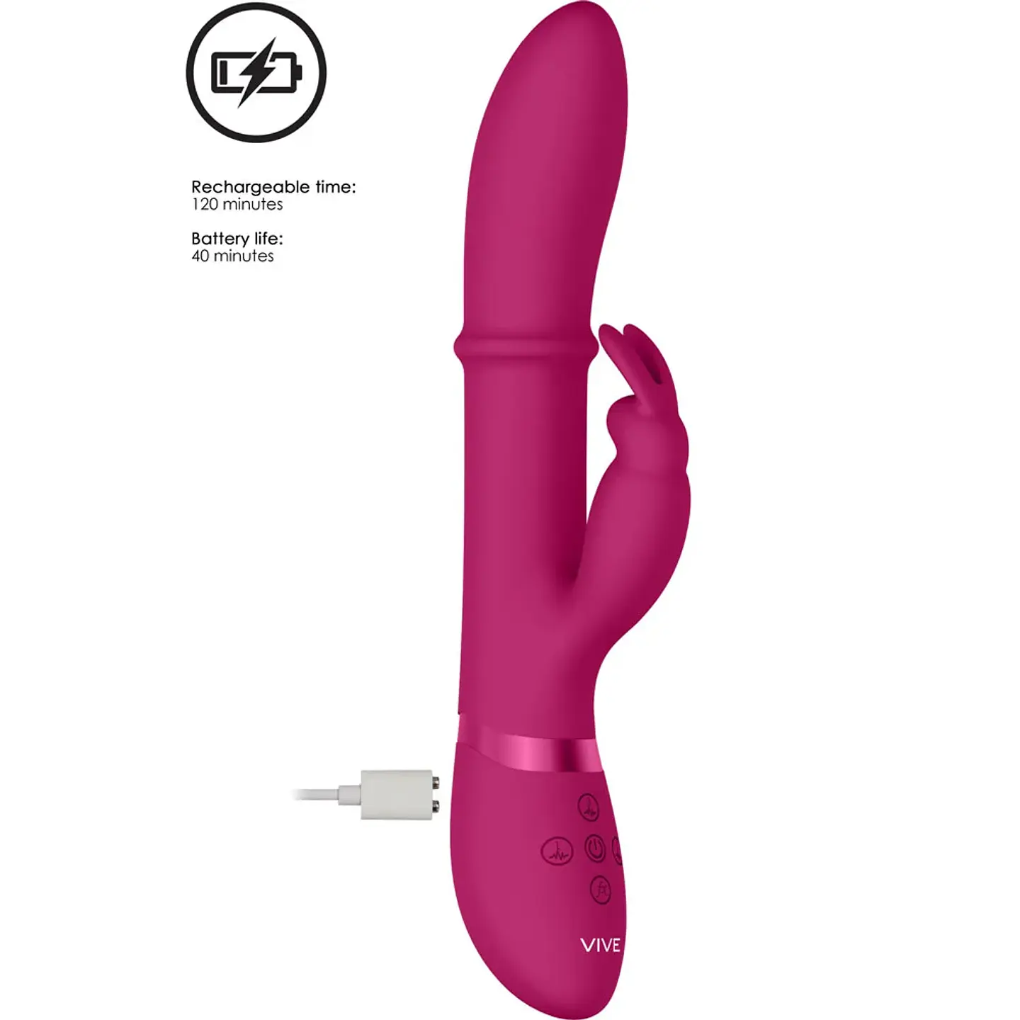Vibrador Halo Rabbit 3 motores 6