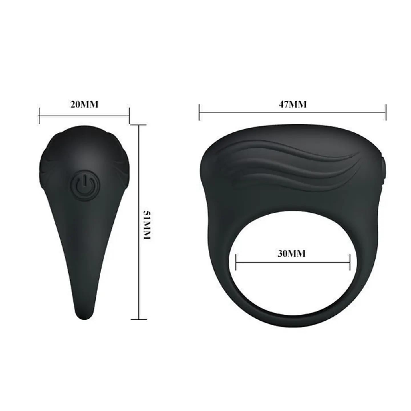 Anillo Vibrador Silicona 2