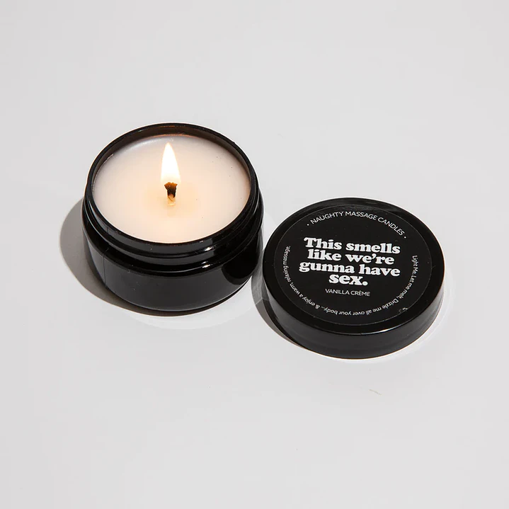Mini Vela de Masaje Crema de Vainilla 2