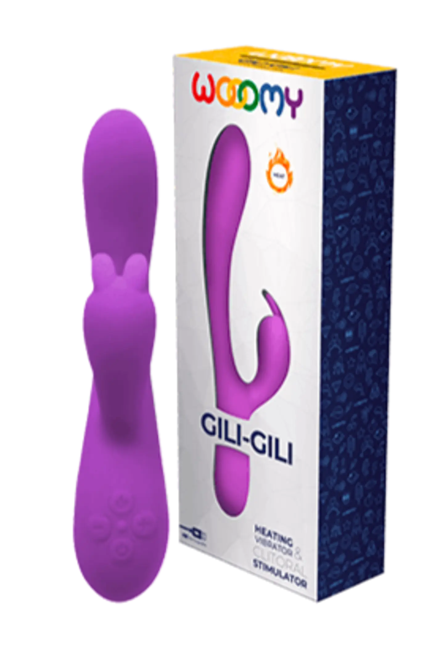 Vibrador Conejo Wooomy Gili-Gili Recargable 1
