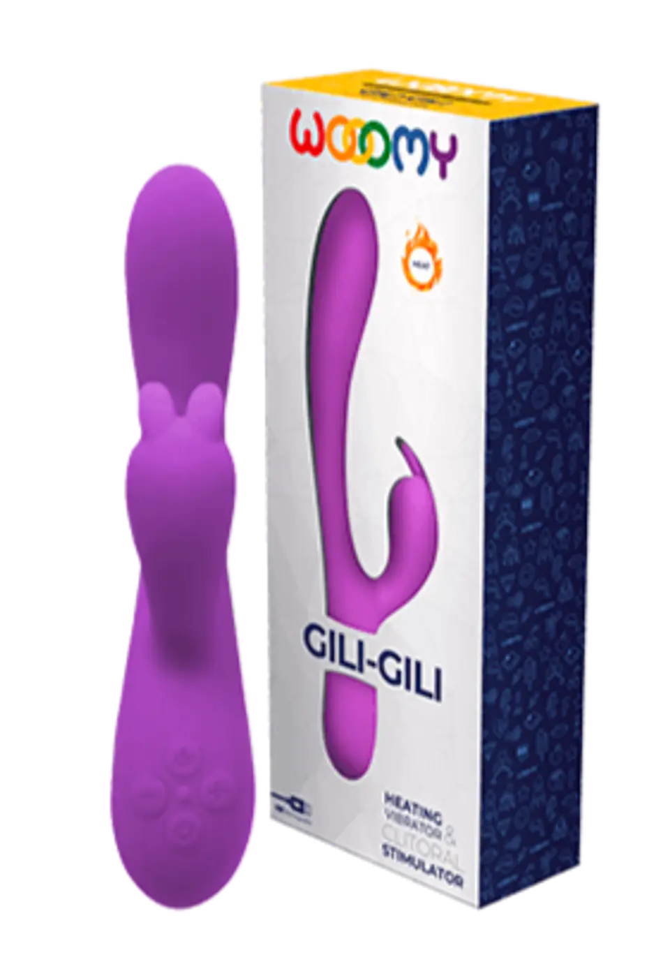 Vibrador Conejo Wooomy Gili-Gili Recargable 1