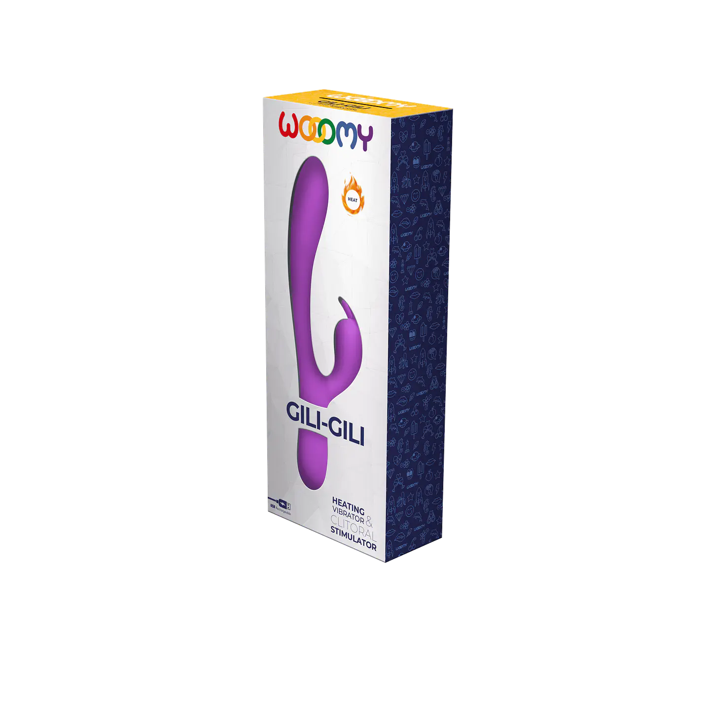 Vibrador Conejo Wooomy Gili-Gili Recargable 5