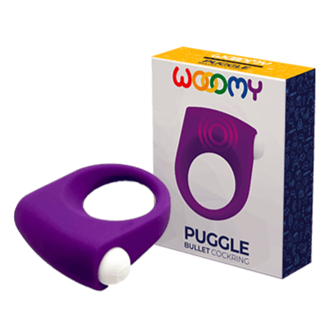 Anillo Vibrador Bala Wooomy Puggle