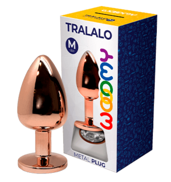 Plug Anal Metlico Wooomy Tralalo