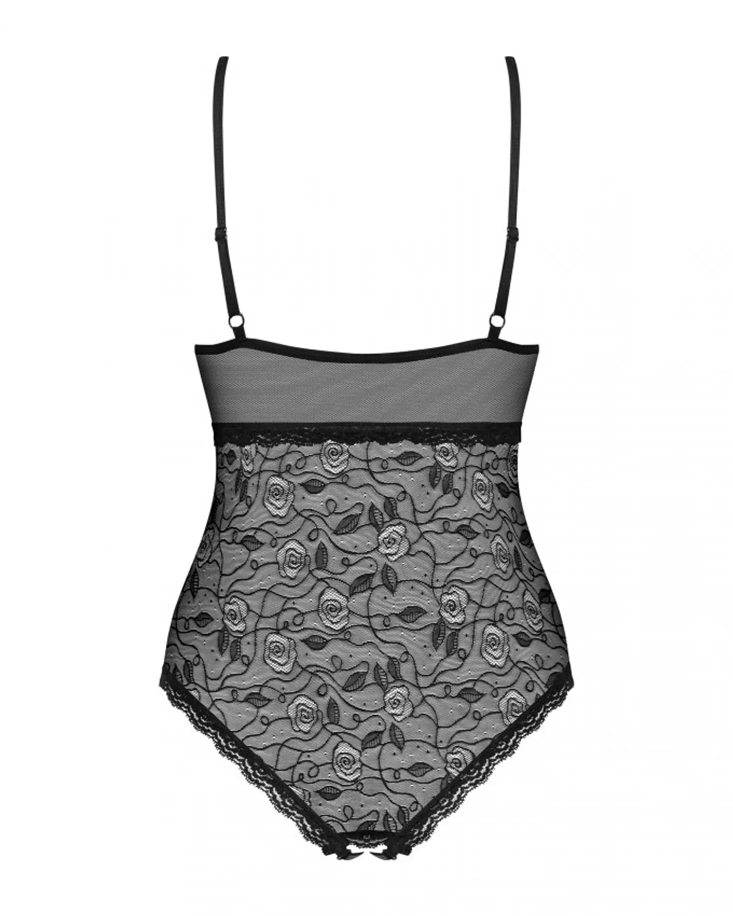Body Negro con Encaje Obsessive 5