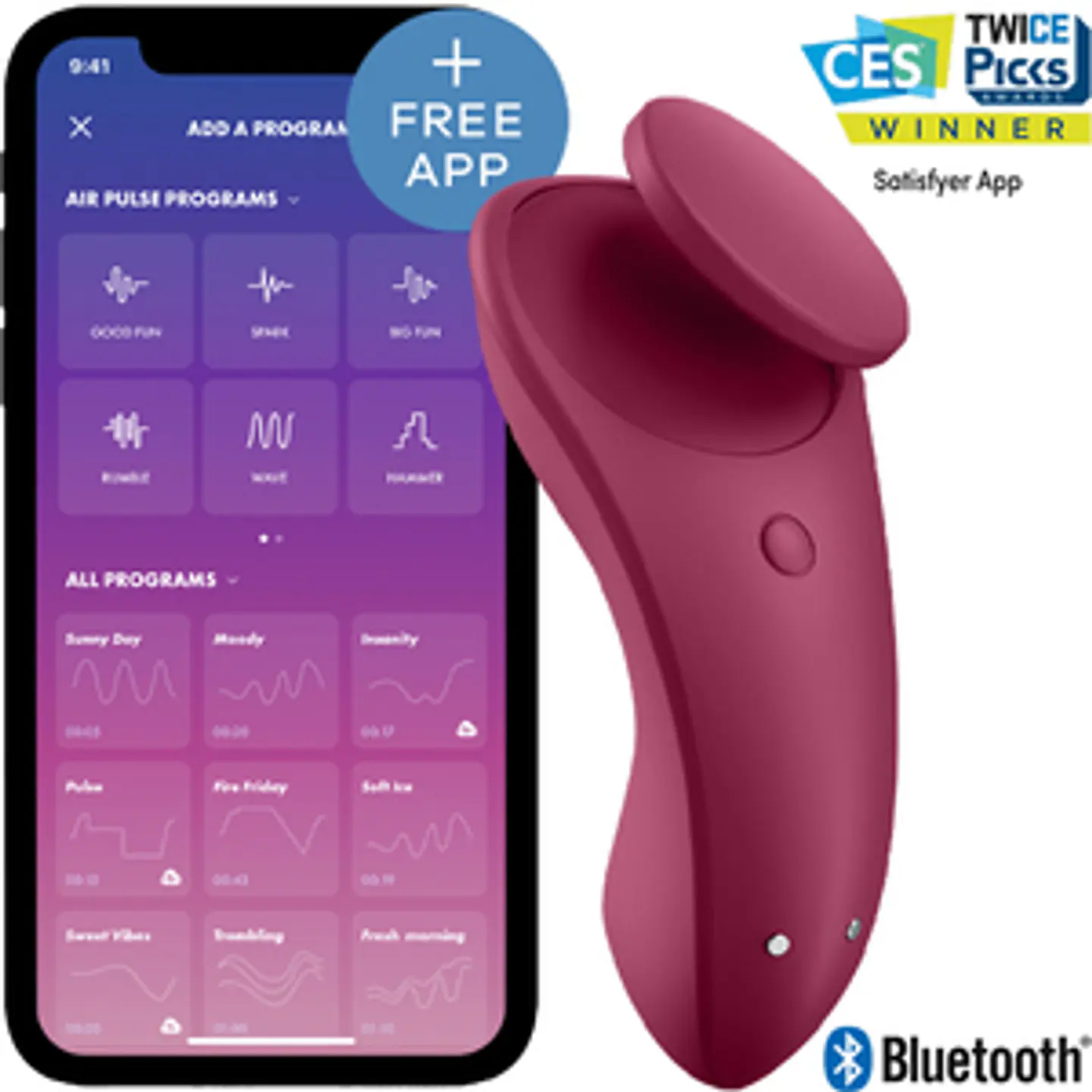 Vibrador Satisfyer Sexy Secret Panty con App 1