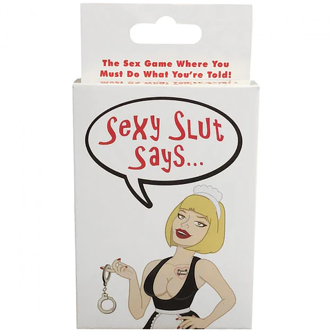 Juego de Cartas " Sexy Sluts Says "