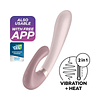 Vibrador Conejo Satisfyer Heat Wave c/ App