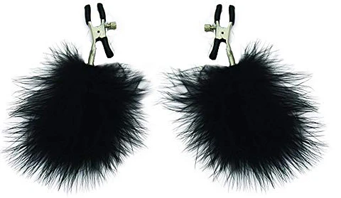 Clips para Pezones c/ Plumas