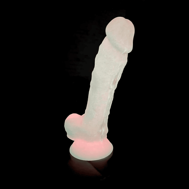 Dildo Realistico Luminoso Doble Densidad Model 1 7