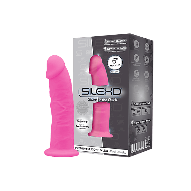 Dildo Realistico Luminoso Densidad Dual Model 2  6