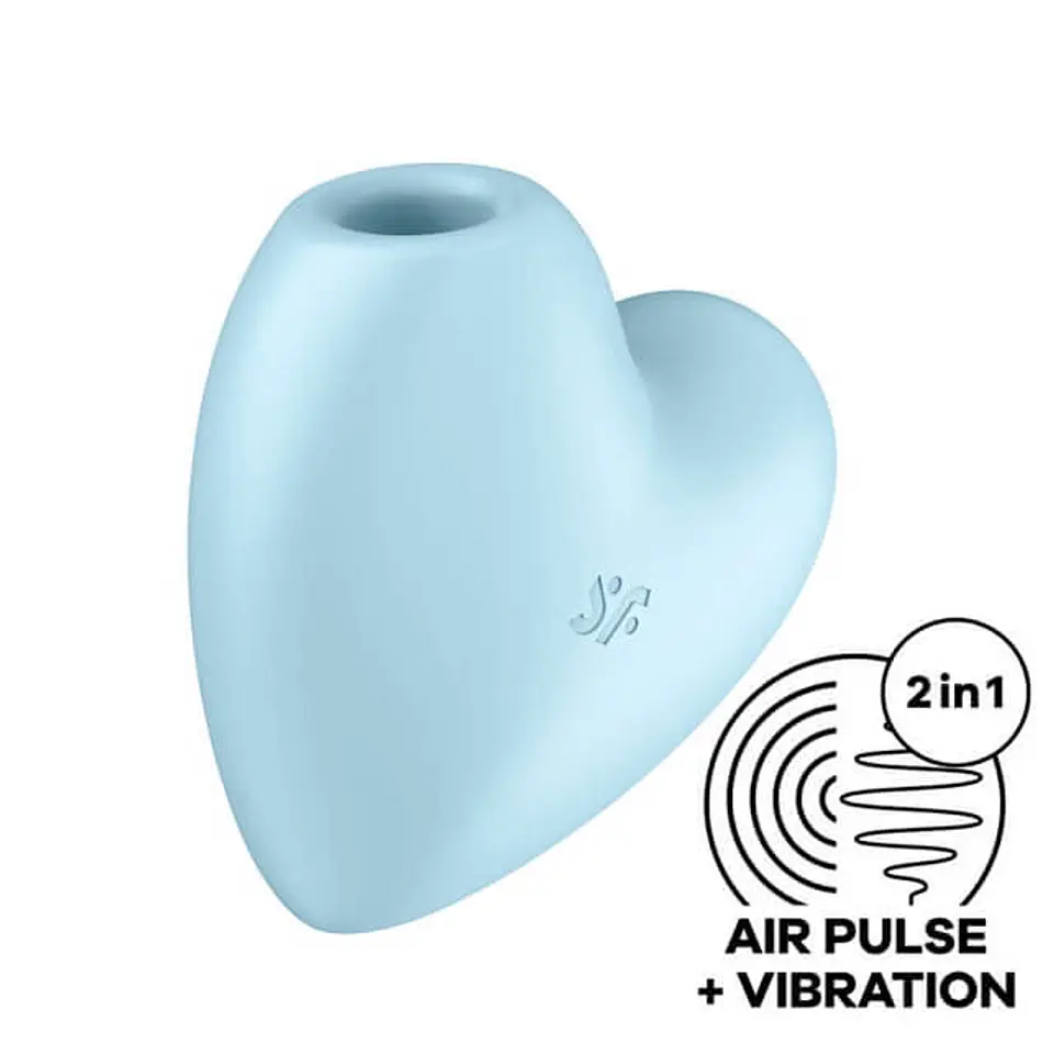 Vibrador de ondas de presión de aire Satisfyer Cutie Heart 1