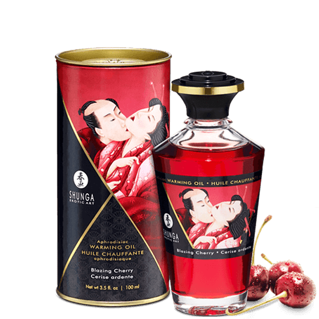 Aceite Afrodisiaco Comestible Cherry Shunga