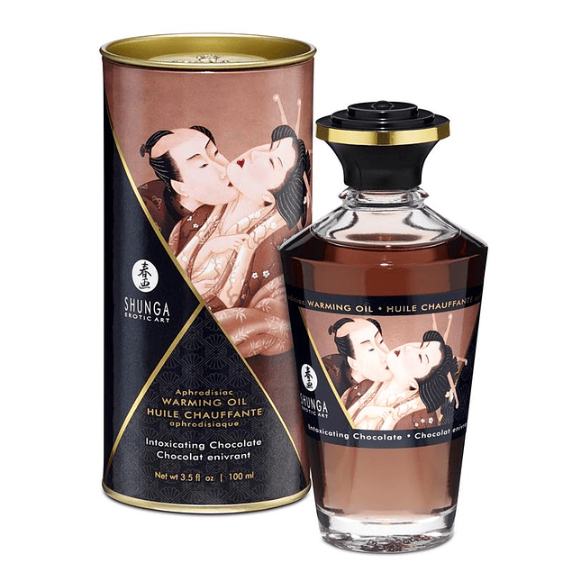 Aceite Afrodisiaco Comestible Chocolate Shunga