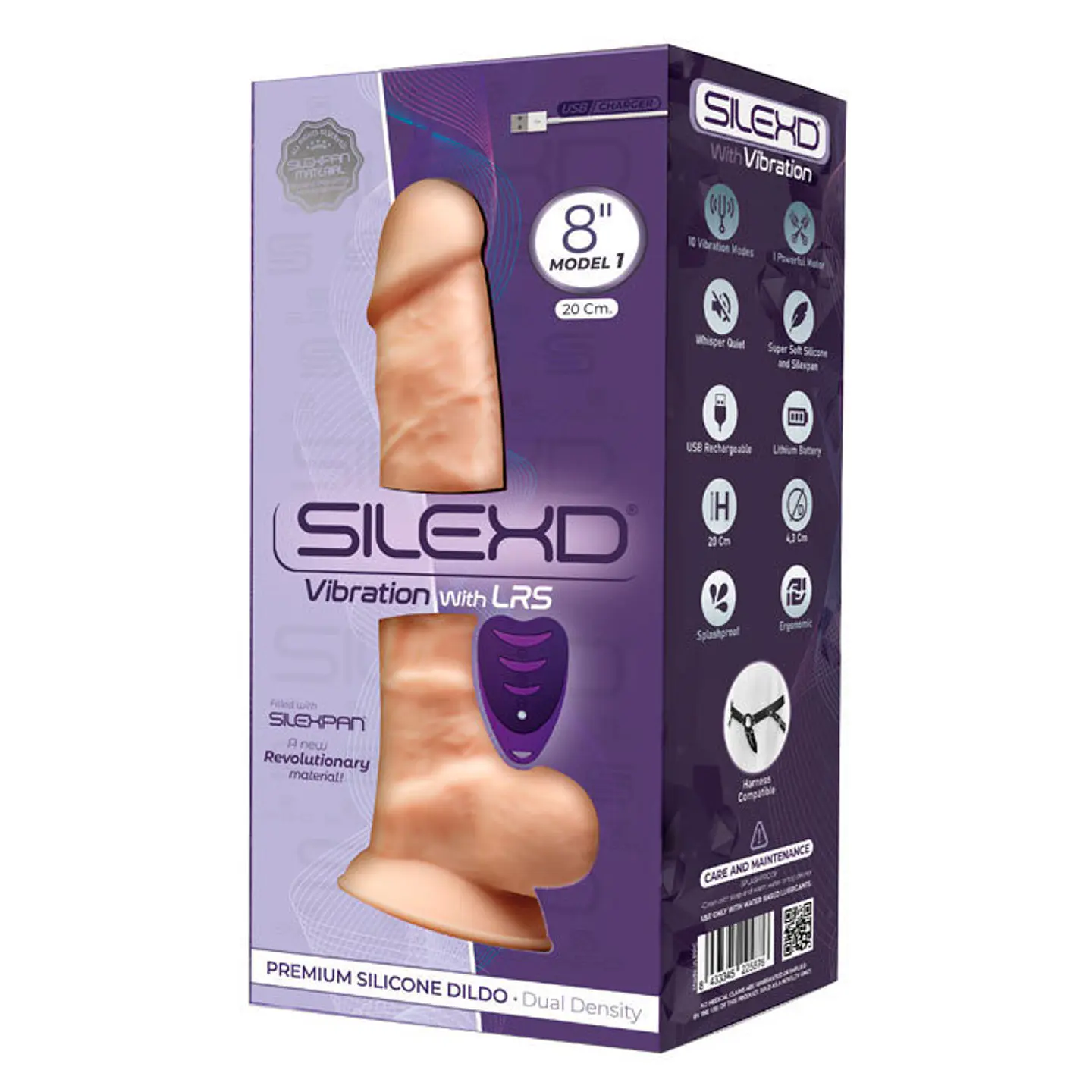 Vibrador Realístico c/ Control Remoto 8