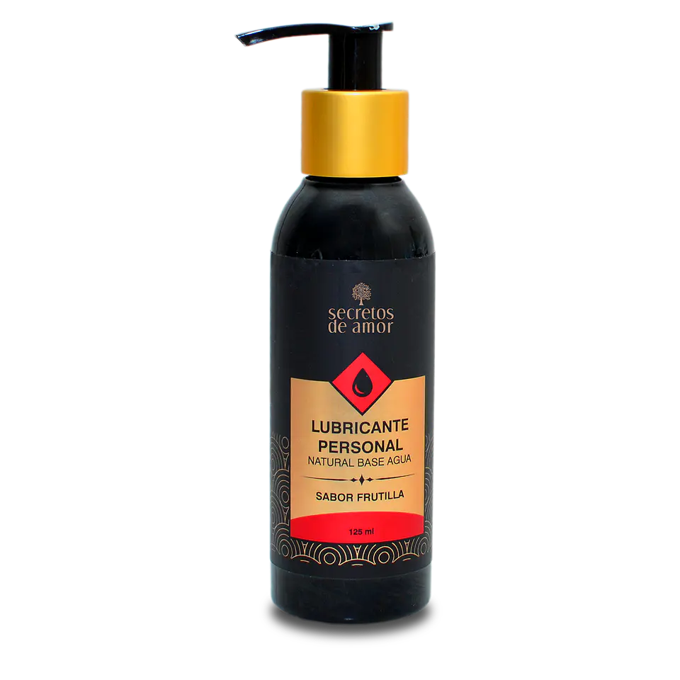 Lubricante Sabor Frutilla Secretos de Amor 1