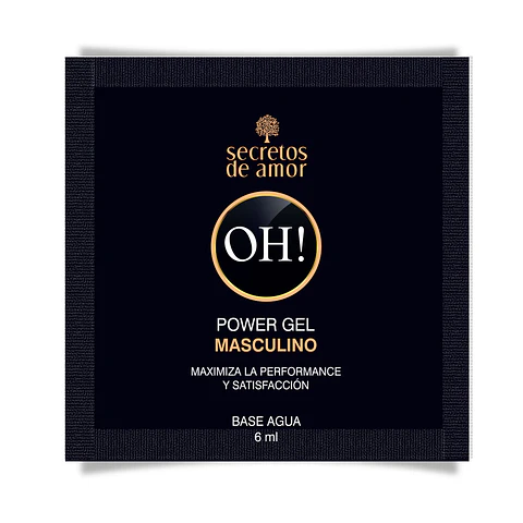 Gel Masculino Potenciador Power OH!  sachet 6ml