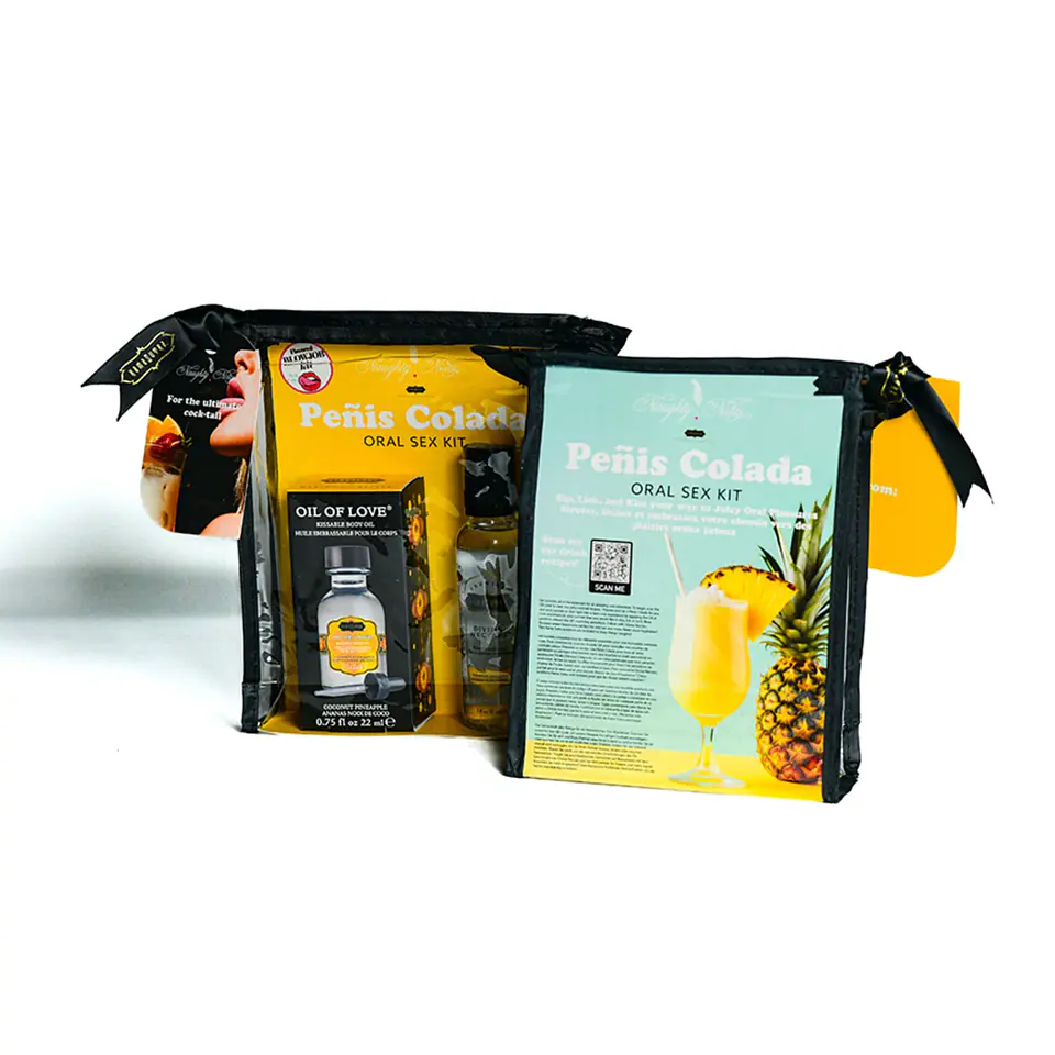 Kit Besos Sensuales sabor COCO PIÑA 2