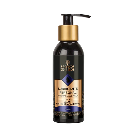 Lubricante sabor Muffin de Arándano  Secretos de Amor