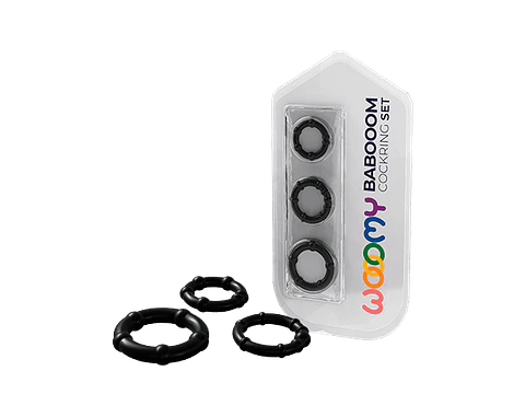Set de 3 Anillos peneanos Wooomy Babooom