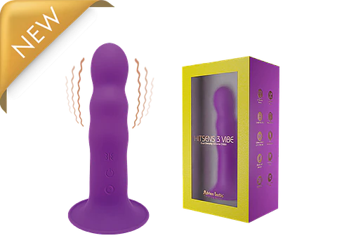 Dildo Vibrador Hitsens 3 Vibe Purple Recargable
