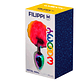 Plug Anal Metálico Multicolor Wooomy Filippi - Miniatura 3