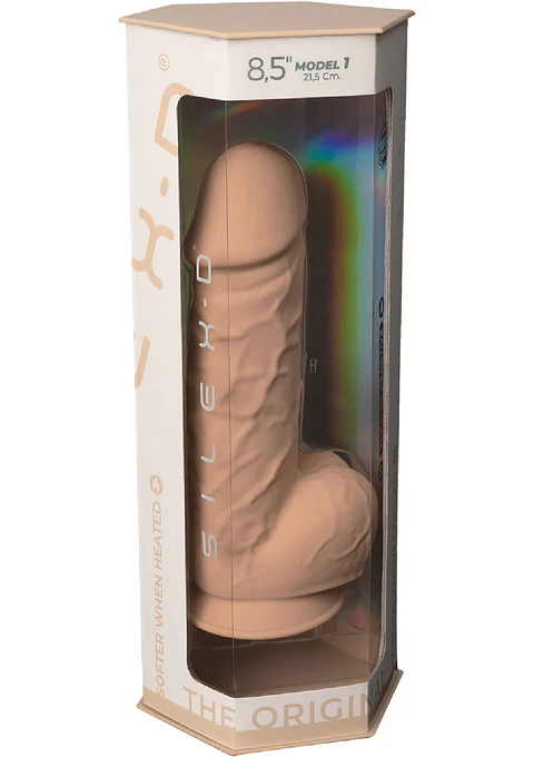 Dildo Realístico  Modelo 1 Color Piel 8,5" (21,5cms.)