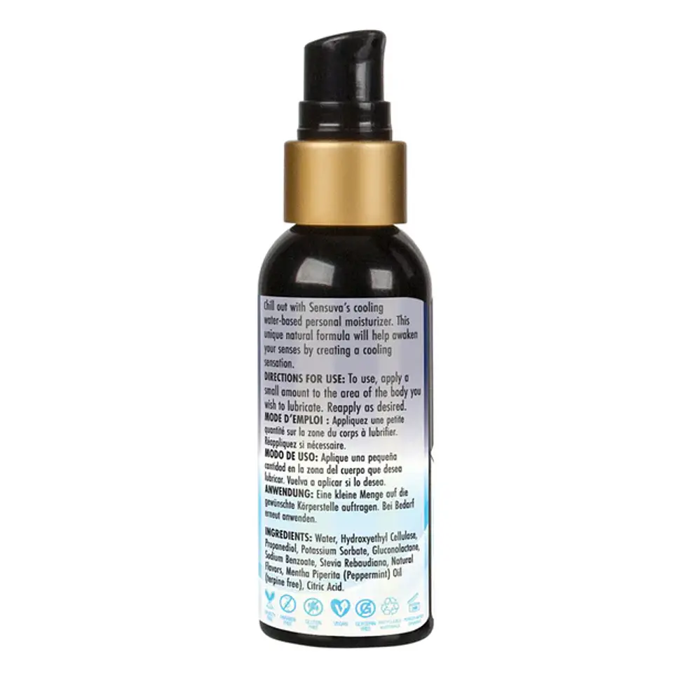 Lubricante Base Agua Fresco  Arctic Chill 2