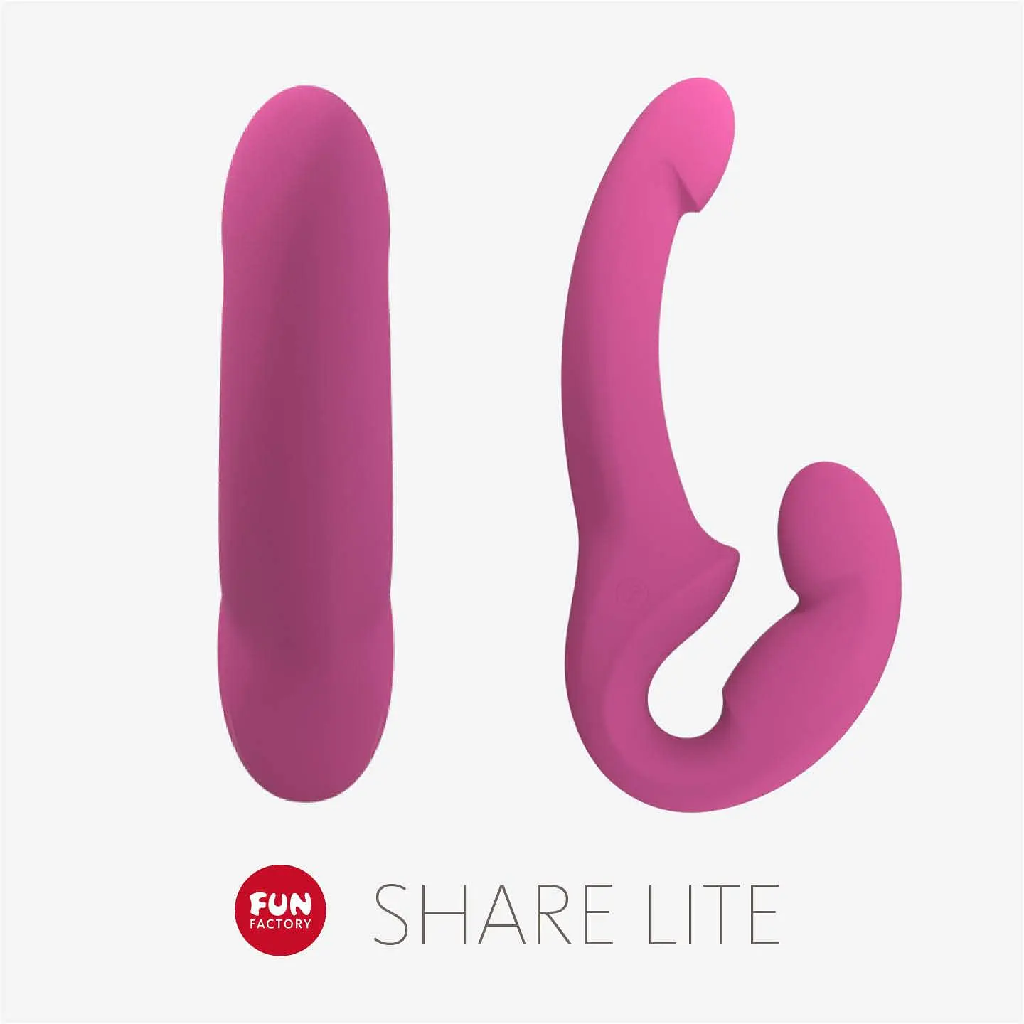 Dildo Doble sin Arnés Fun Factory SHARE LITE 4