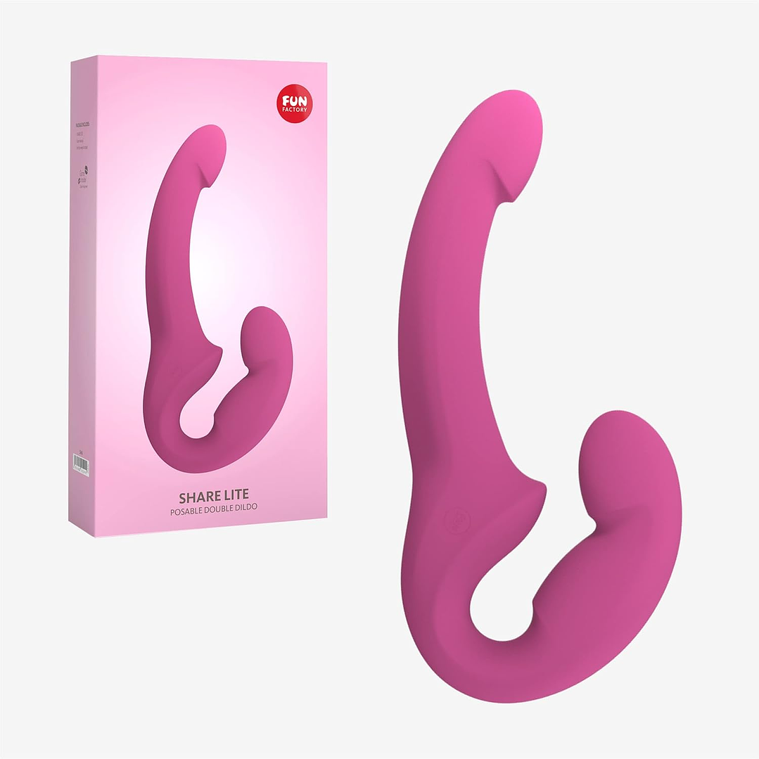 Dildo Doble sin Arnés Fun Factory SHARE LITE 6