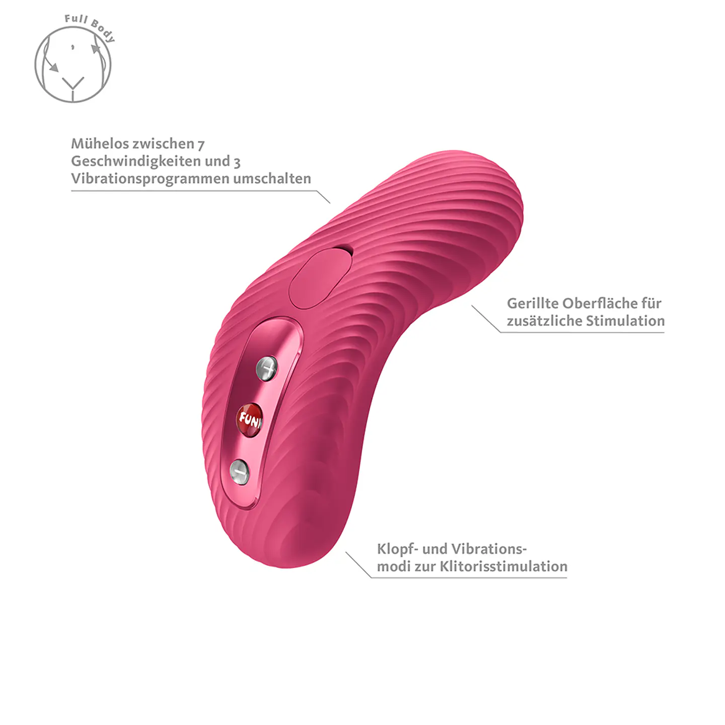Vibrador Externo Fun Factory LAYA III 3