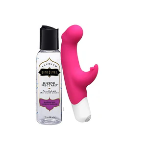 Vibrador JOY + Lubricante Sabor