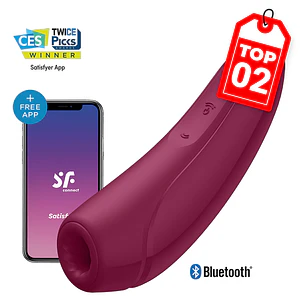 Satisfyer c/ pulso de aire Curvy 1 + 