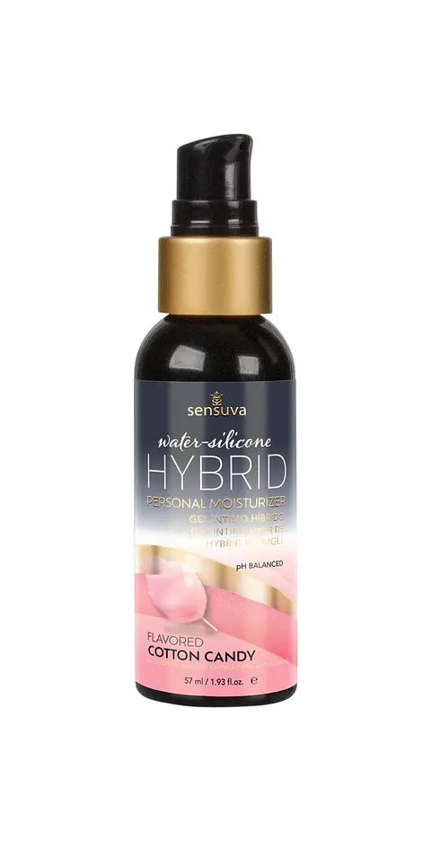 Lubricante Híbrido Sensuva sabor Cotton Candy