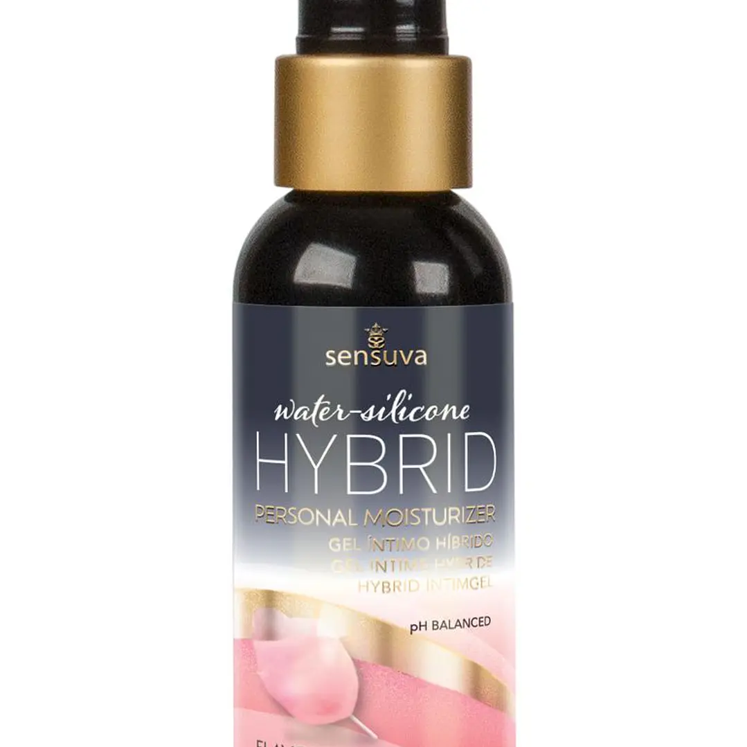 Lubricante Híbrido Sensuva sabor Cotton Candy 1