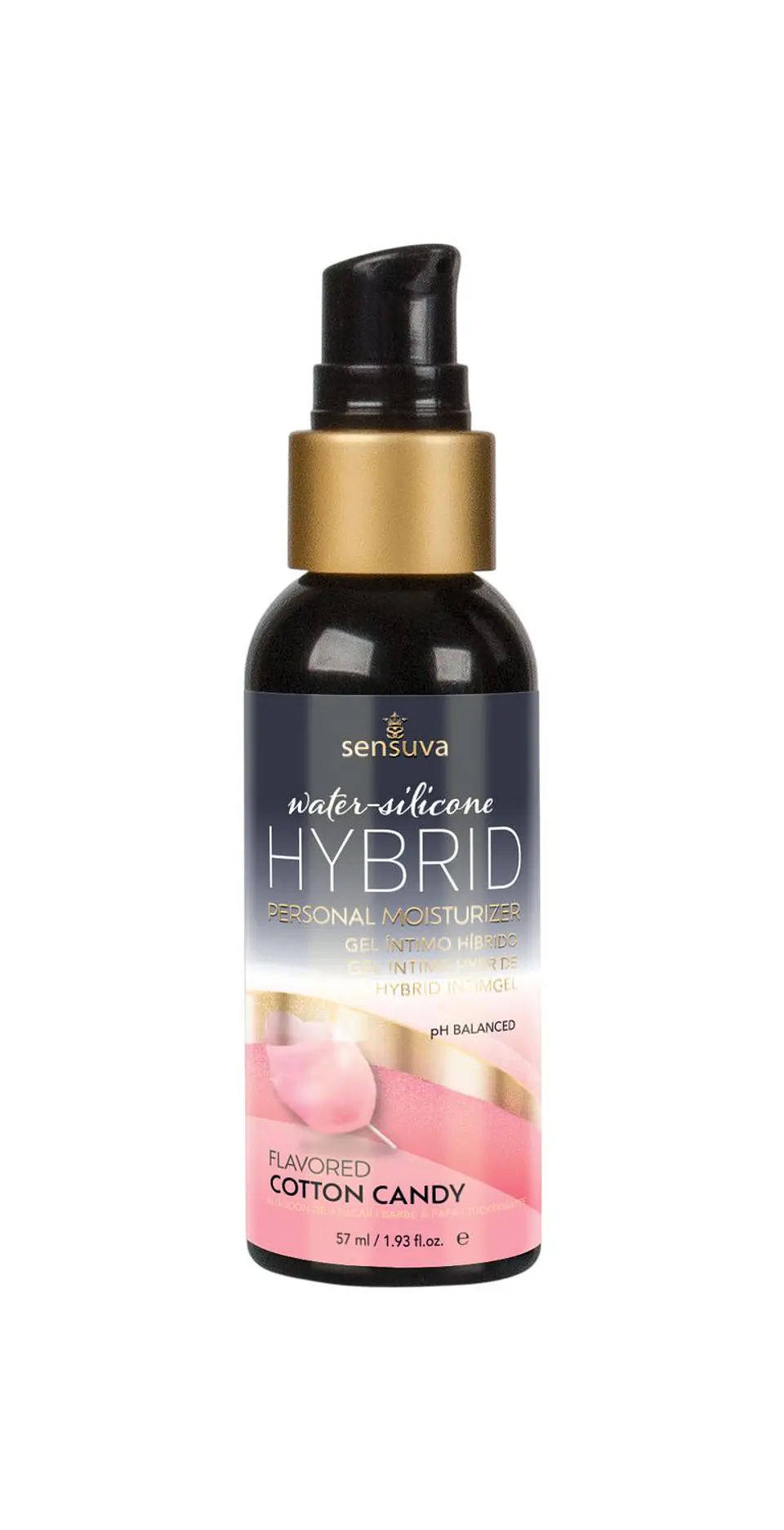 Lubricante Híbrido Sensuva sabor Cotton Candy 1