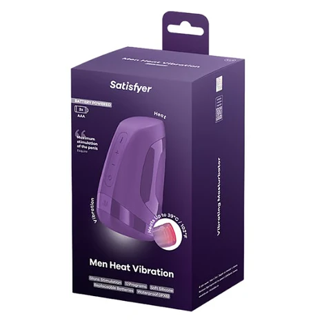 Masturbador Satisfyer Men Heat Vibration