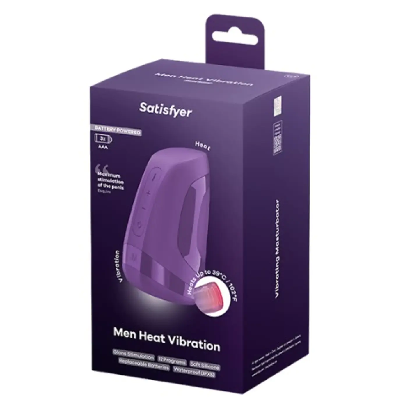 Masturbador Satisfyer Men Heat Vibration 1