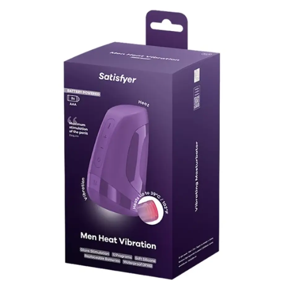 Masturbador Satisfyer Men Heat Vibration 1