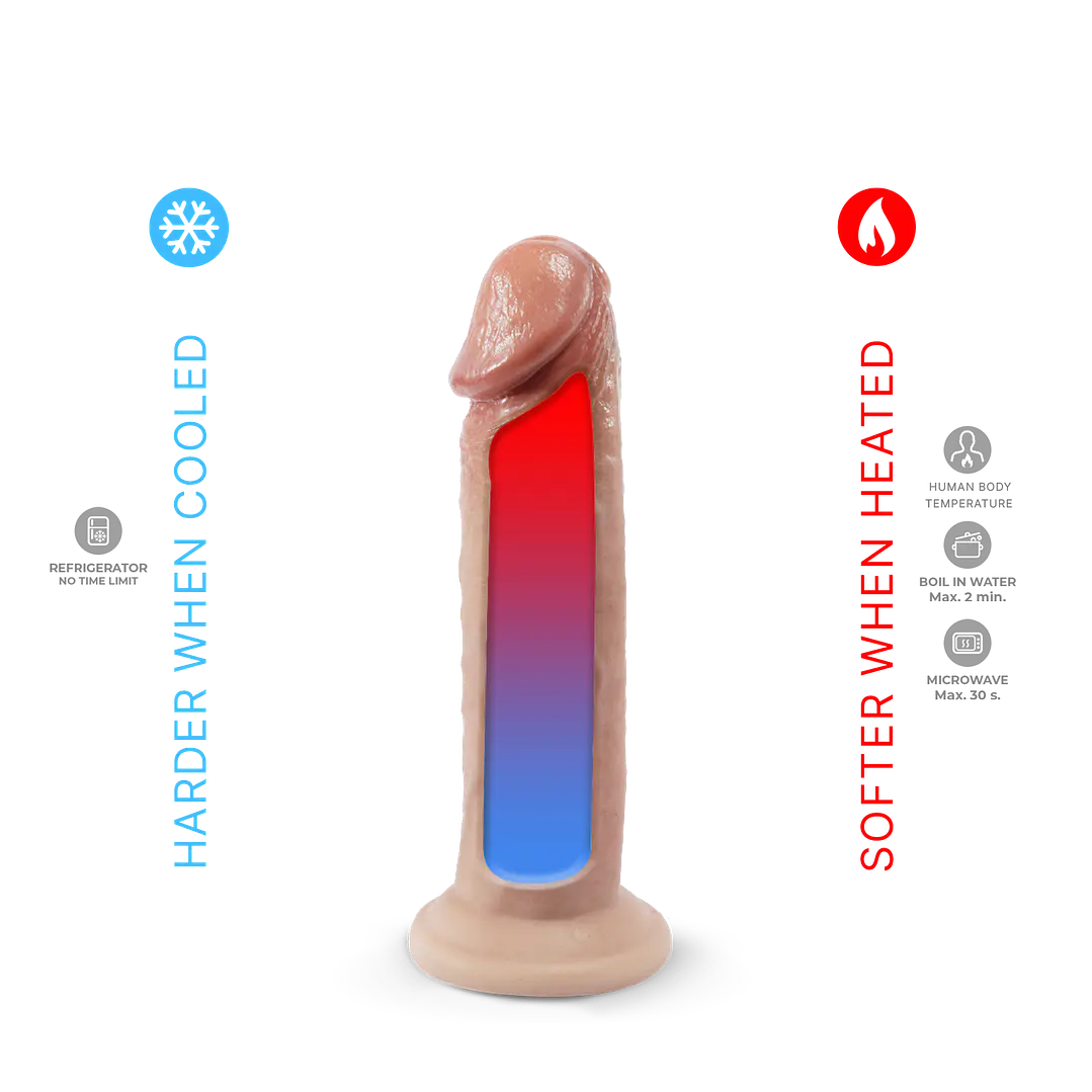 Dildo  Edición Premium Real Skin 7,5
