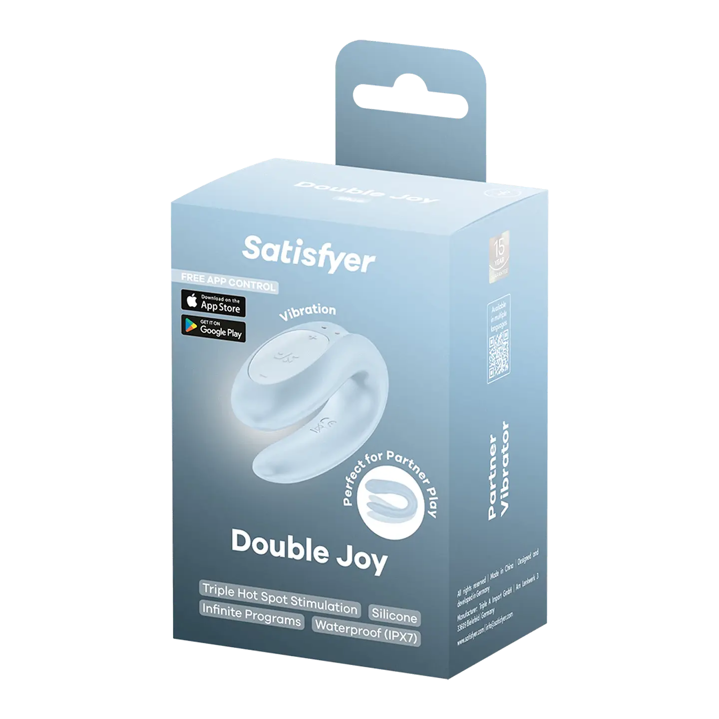 Vibrador Satisfyer Double Joy c/ APP 1