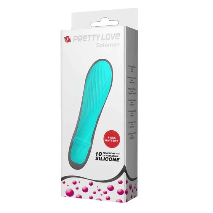 Vibrador Mini Solomon Silicona 3