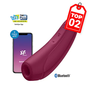 Satisfyer c/ pulso de aire Curvy 1 + 